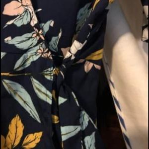 Pretty side tie blouse